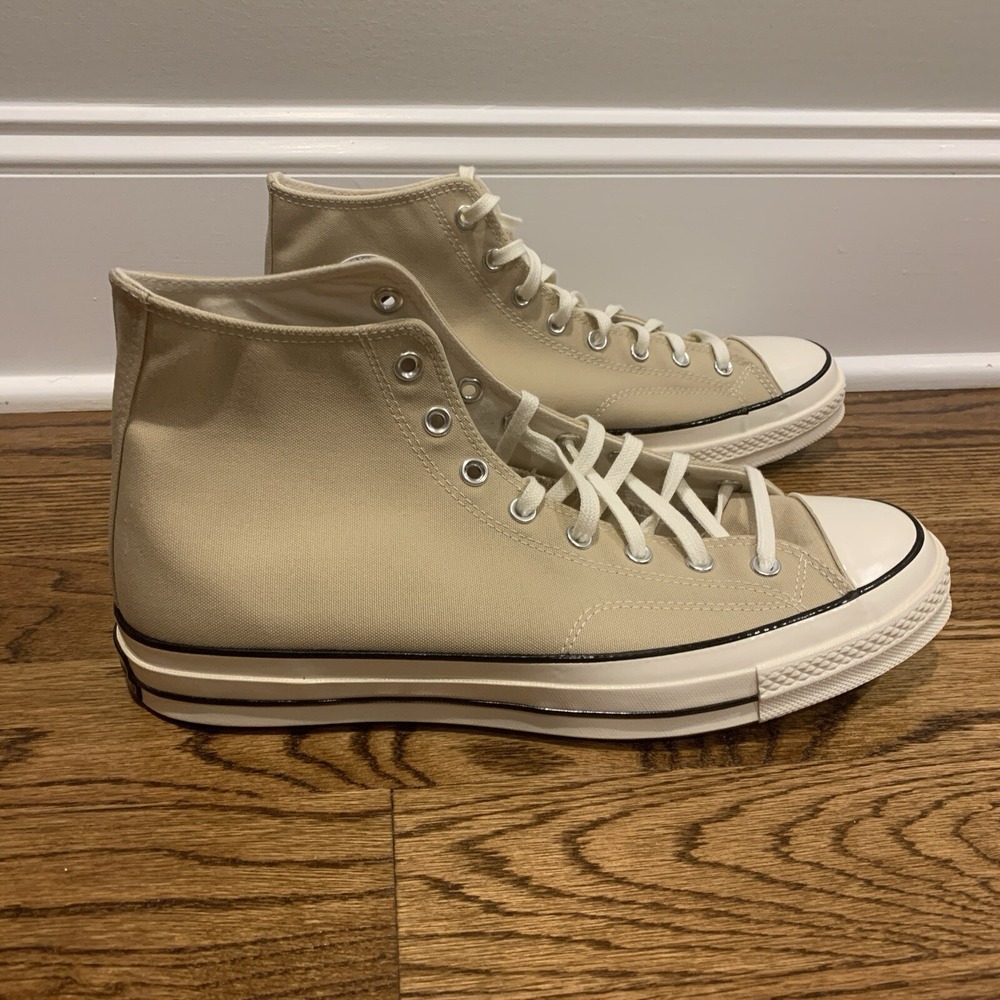 Converse Chuck All Star 70 Oat Milk Canvas High Top Shoes Men's Size 12 A03446C